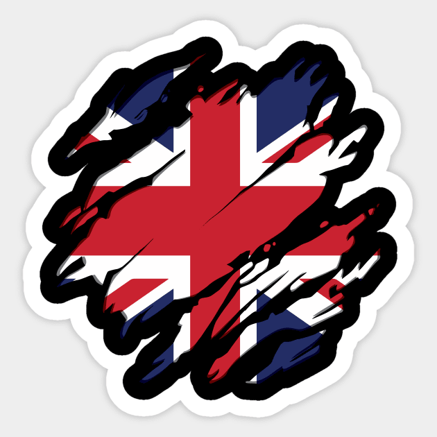 Great Britain Always Sticker by Imaginariux